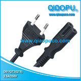 D01 QT8 Euro type 2 pin plug